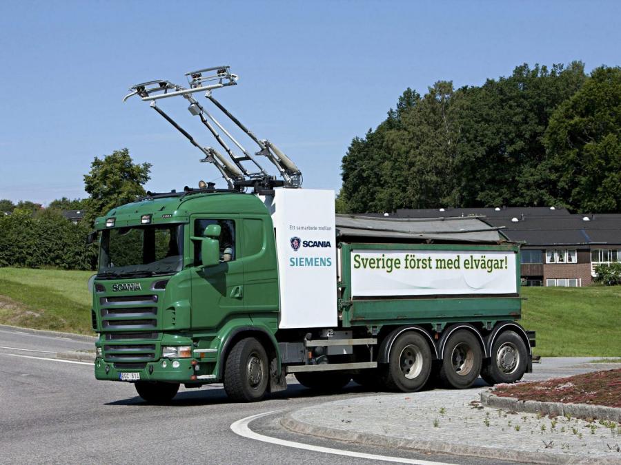  Scania-Siemens e-Highway 8x4 Trolley Truck 2012 года  (фото 2 из 3)